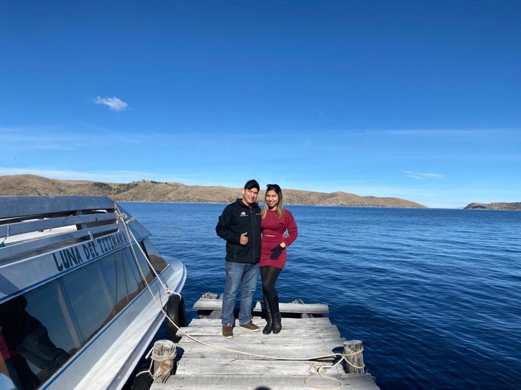 Hostal Luna Del Titikaka En Isla De La Luna Bolivia Hotel Екстериор снимка